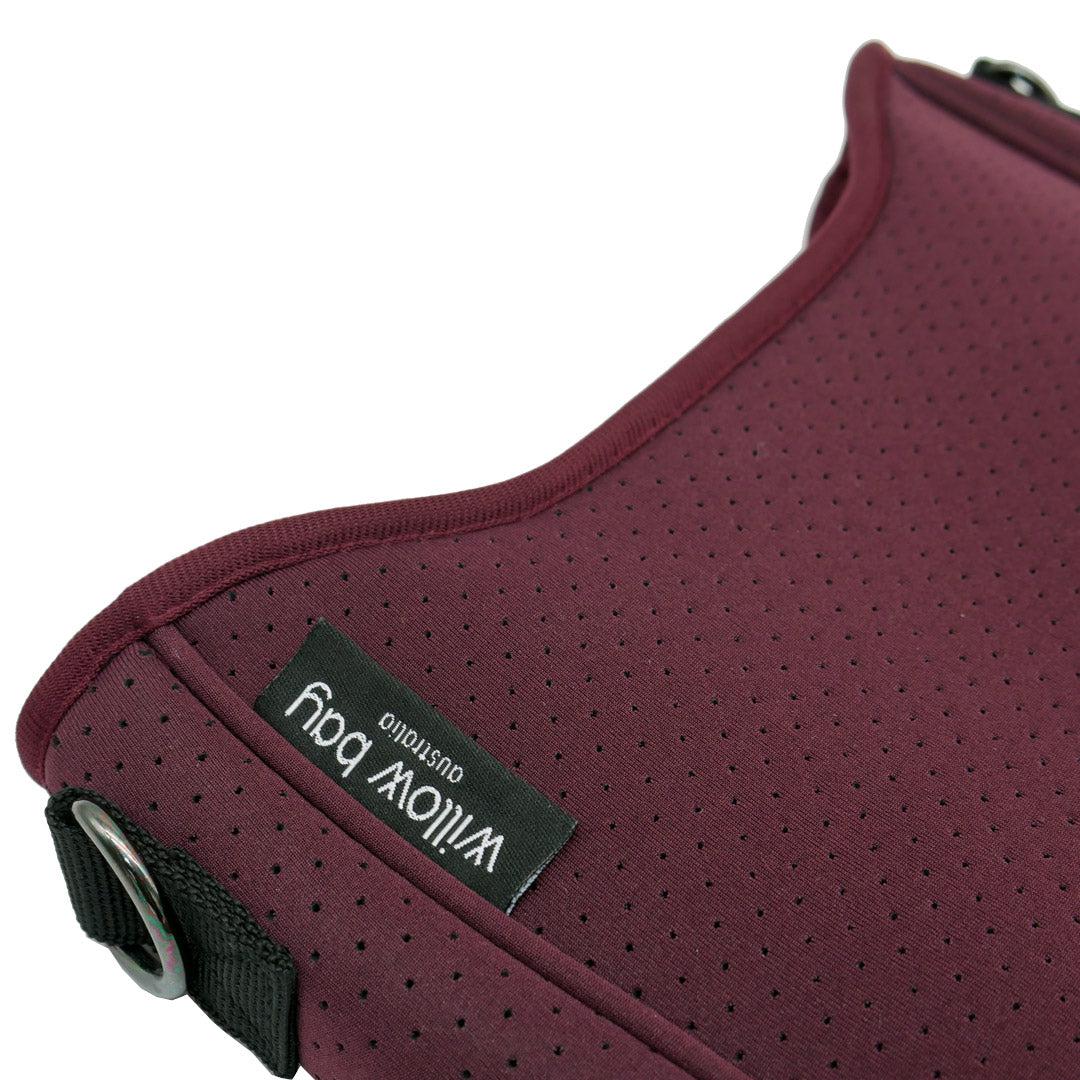 willow-bay-australia-neoprenebaguettebag-burgundy