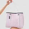 DAYDREAMER MINI Neoprene Tote Bag With Closure - SOFT LILAC-Tote Bag-Willow Bay Australia