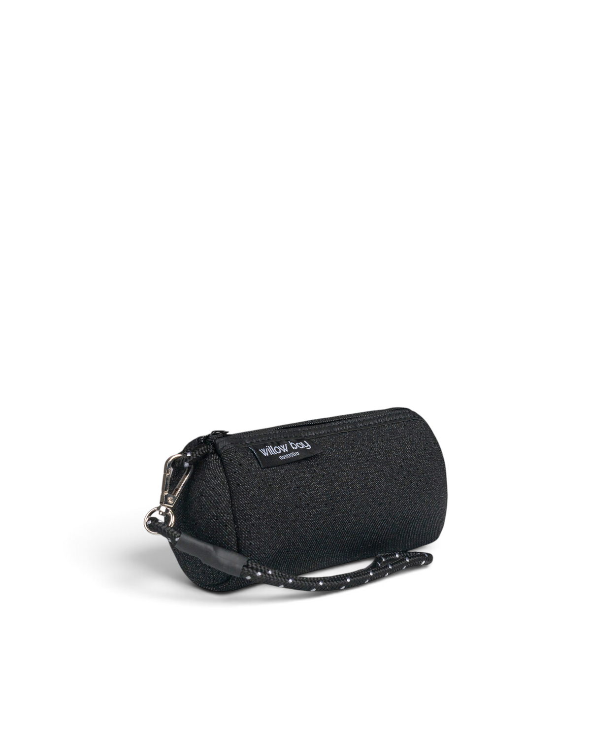 Wristlet Clutch - Black Denim