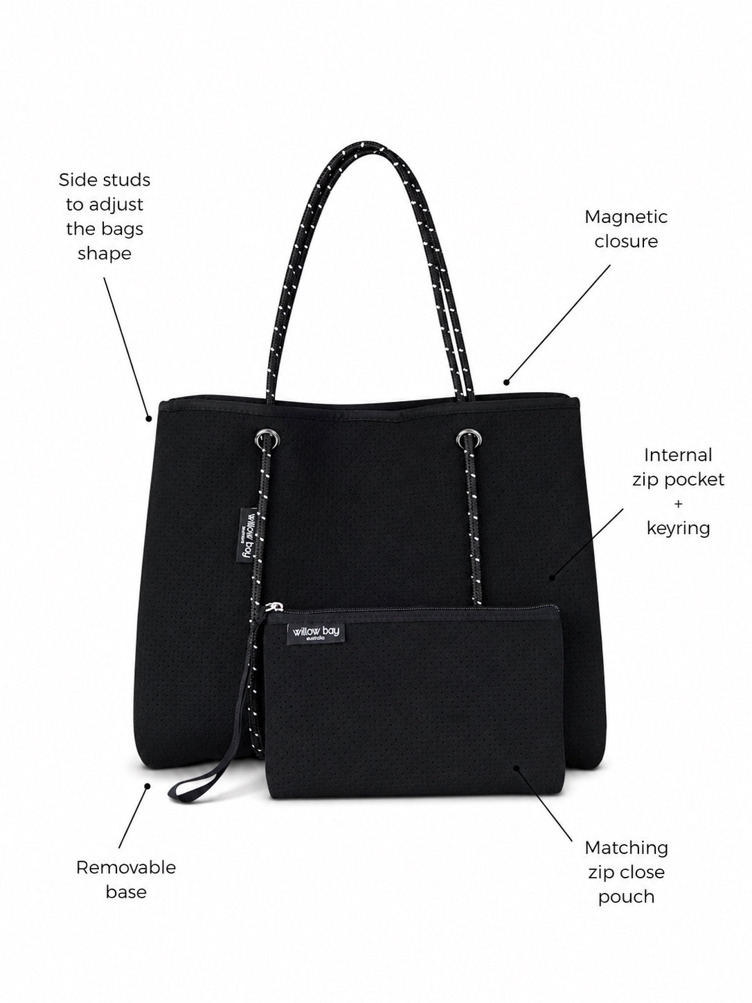 Daydreamer Tote - Black