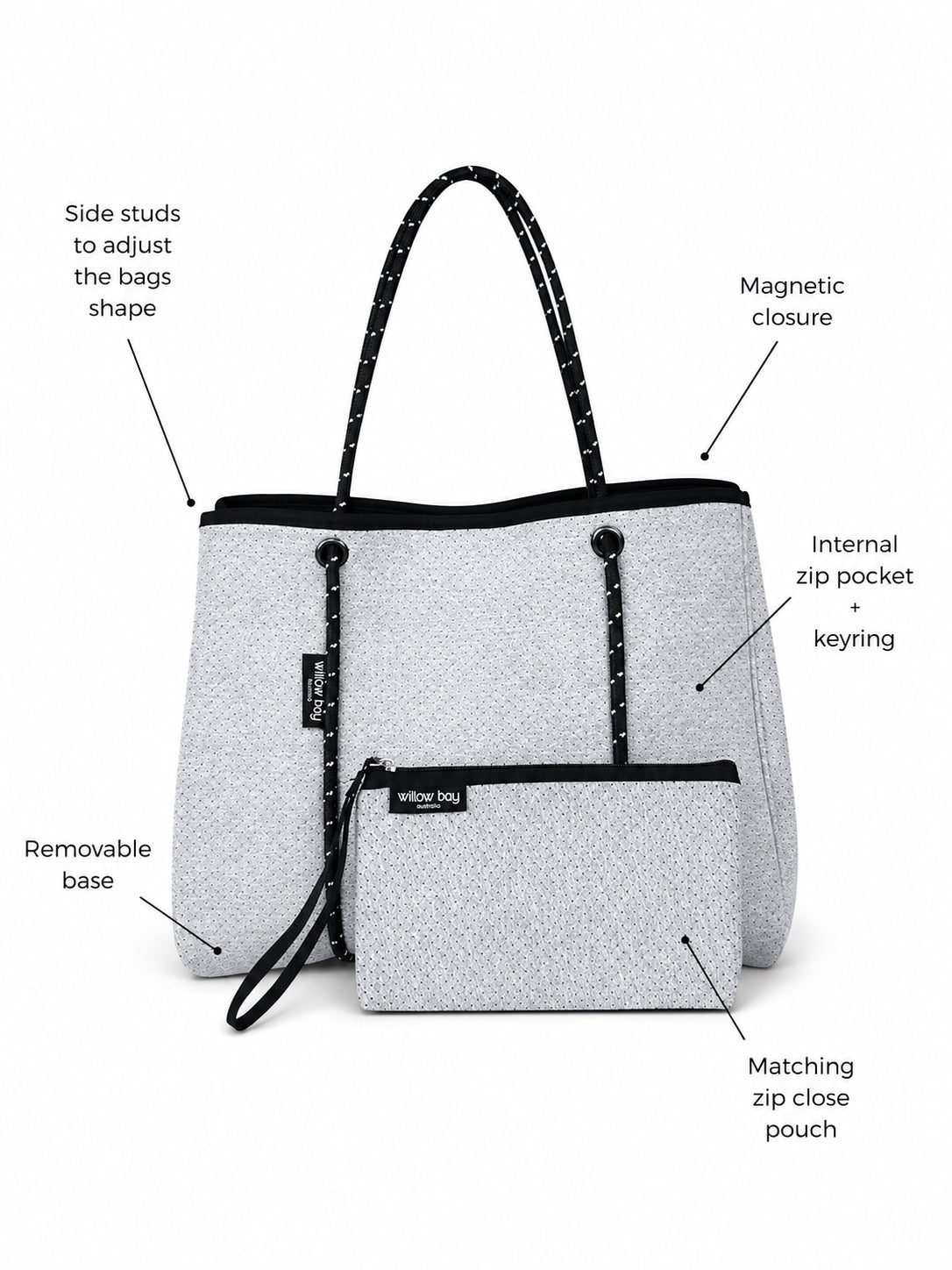Daydreamer Tote - Light Marle