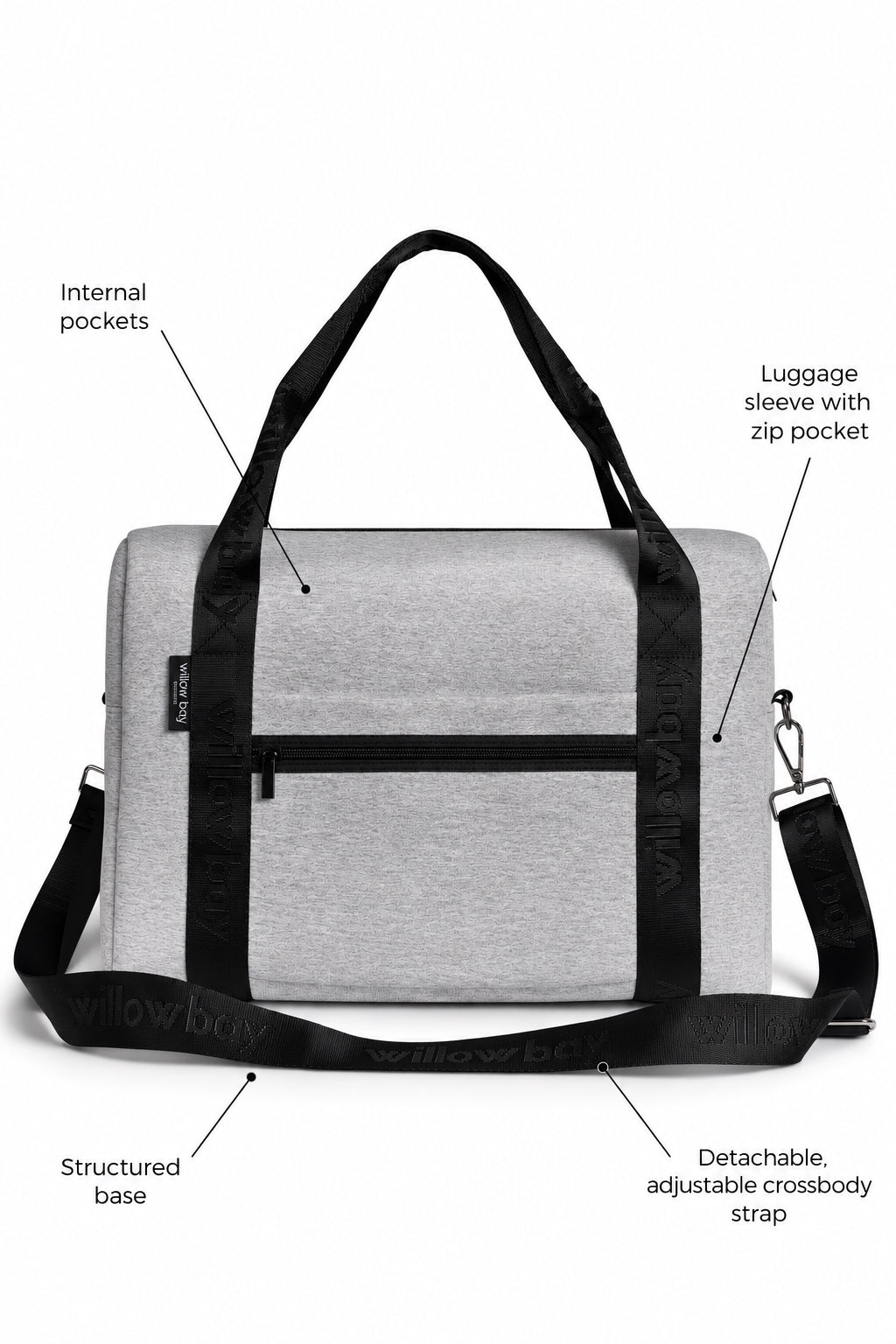 Vogue Travel Duffel Bag - Light Marle