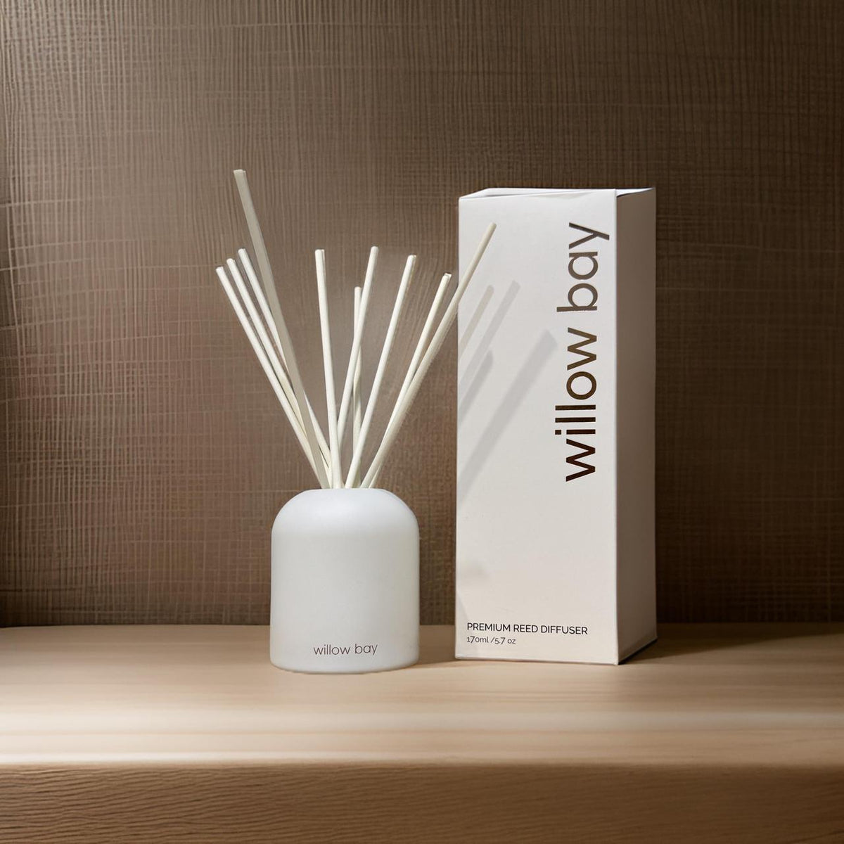 Premium Reed Diffuser - Vanilla Caramel Swirl-Willow Bay Australia